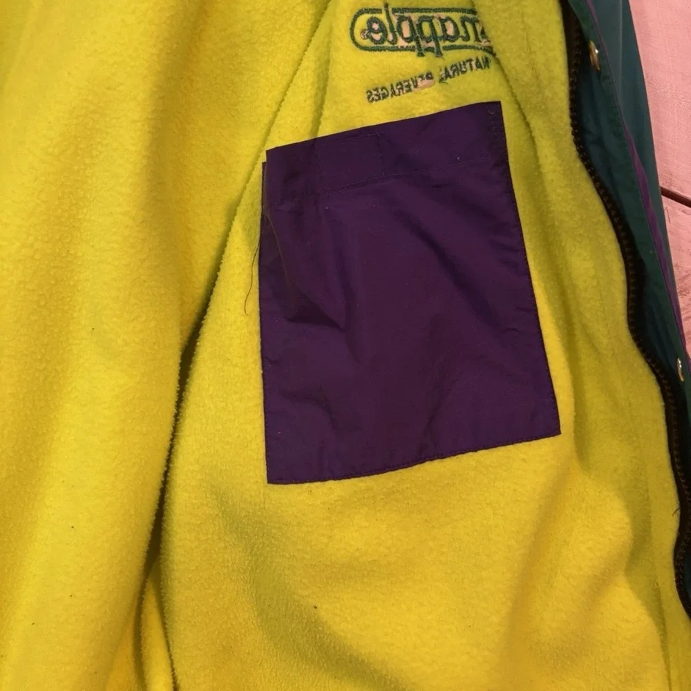 Vintage Pepsi  Snapple 90's Men's L Parka Winter Jacket Ski Vintage Rare‎